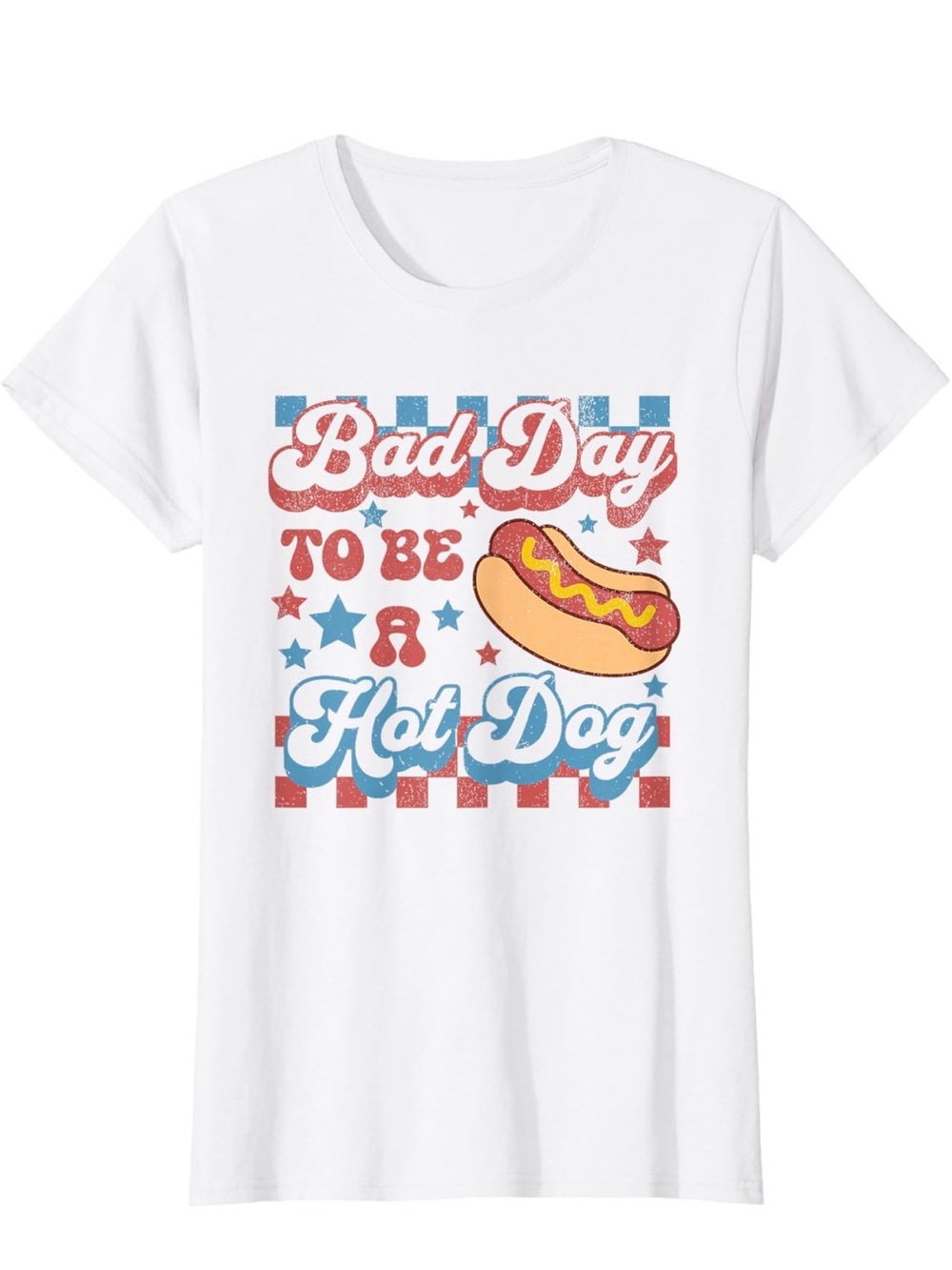 NWT Women’s Bad Day To Be A Hot Dog Graphic Tee Size XL